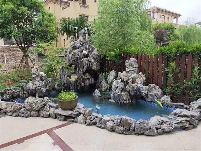 海安别墅庭院景观设计图片